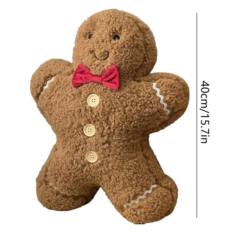 Gingerbread Man or Woman Plush Pillow