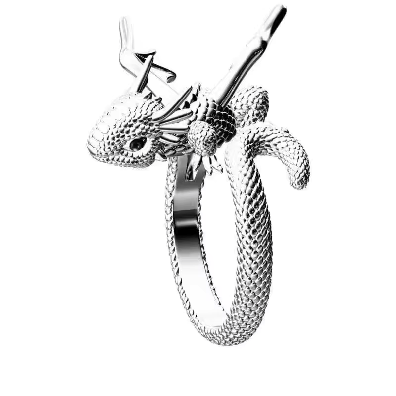 Vintage Dragon Ring