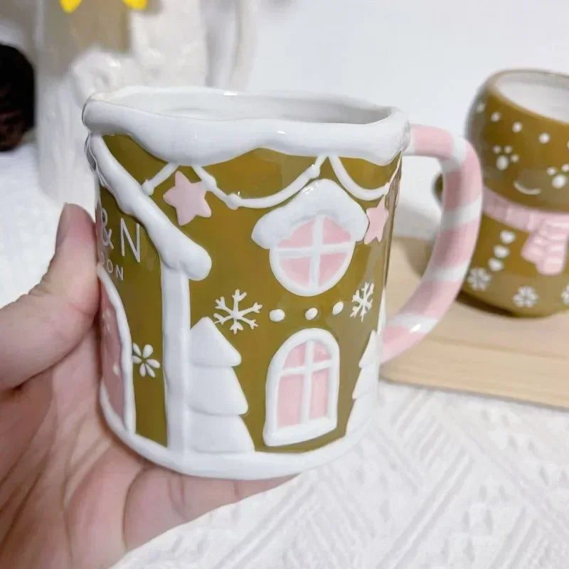 Gingerbread Man Christmas Mug