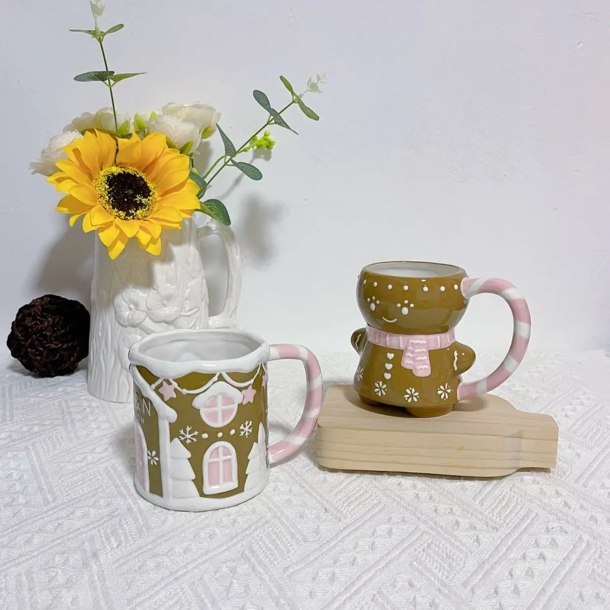 Gingerbread Man Christmas Mug