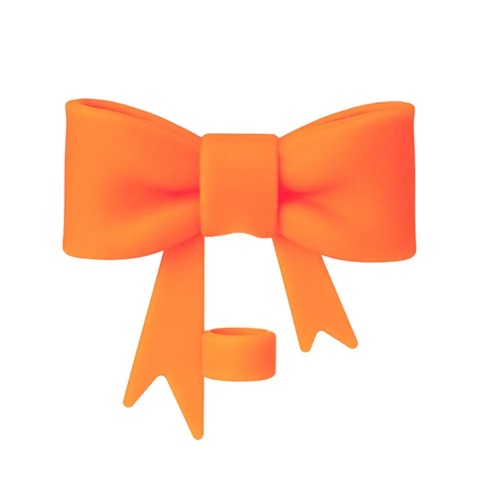 Bow & Halloween- themed Straw Covers Caps for Stanley Cups