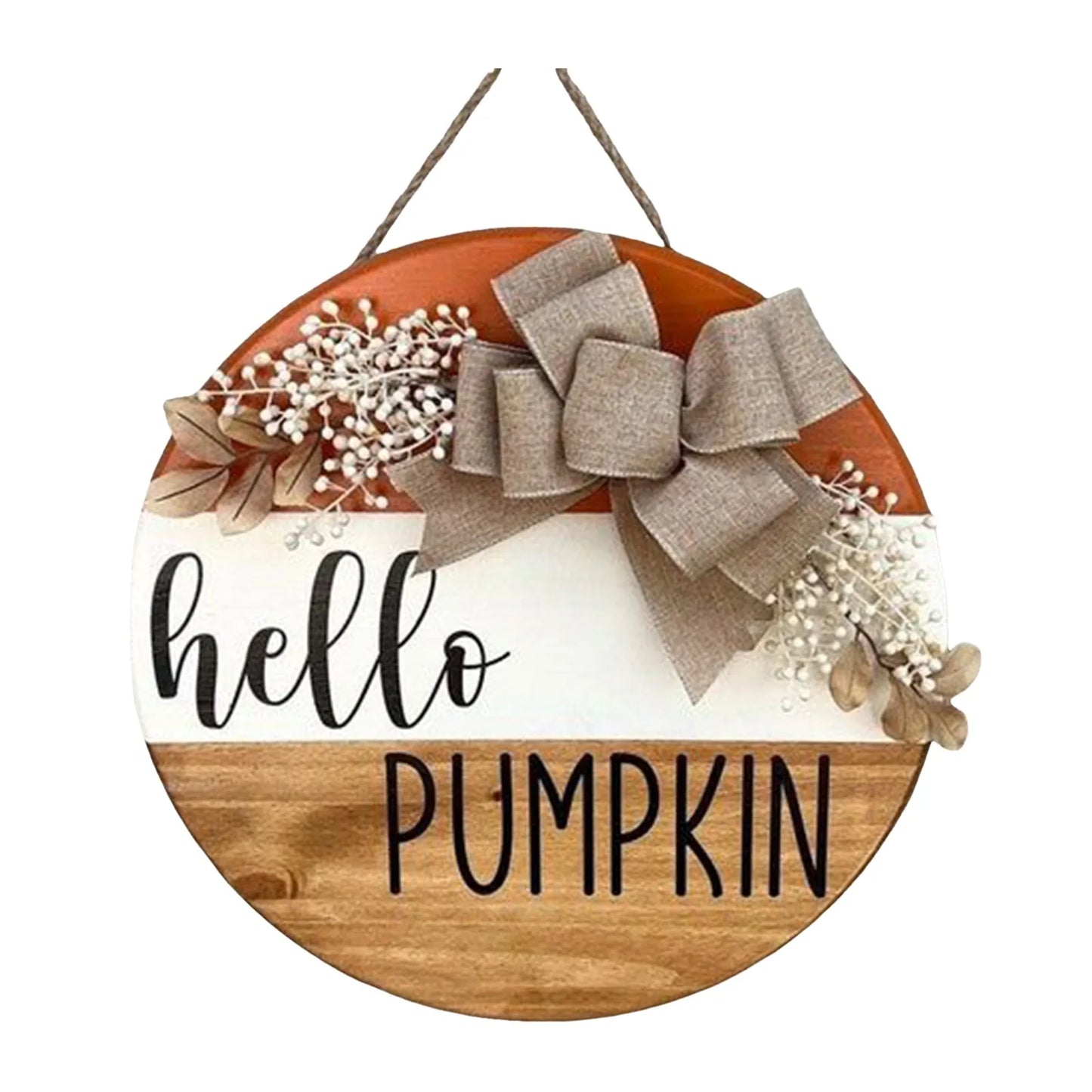 Welcome Sign- Hello Pumpkin