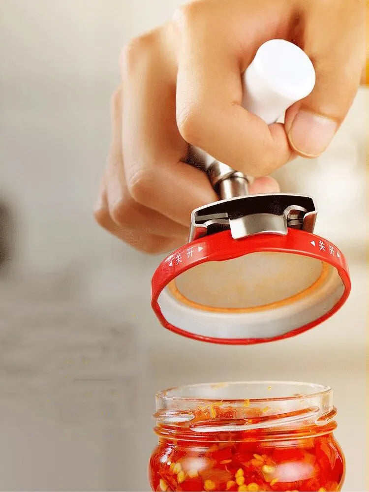 Adjustable Stainless Steel Jar & Bottle Opener