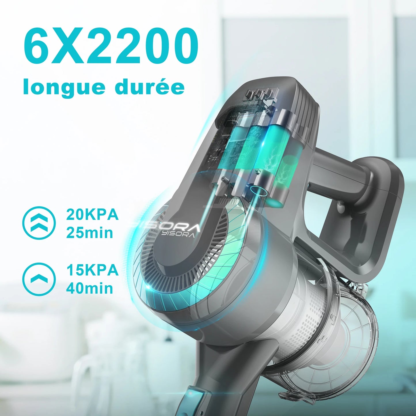 Cordless Ultra Lightweight Upright Vacuum Cleaner