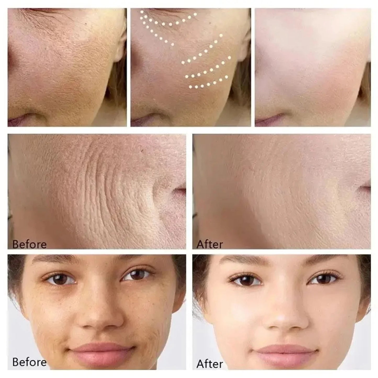 A+⭐⭐⭐⭐⭐ Viral Korean Skincare Collagen Infused Anti Wrinkle Facial Mask ⭐⭐⭐⭐⭐