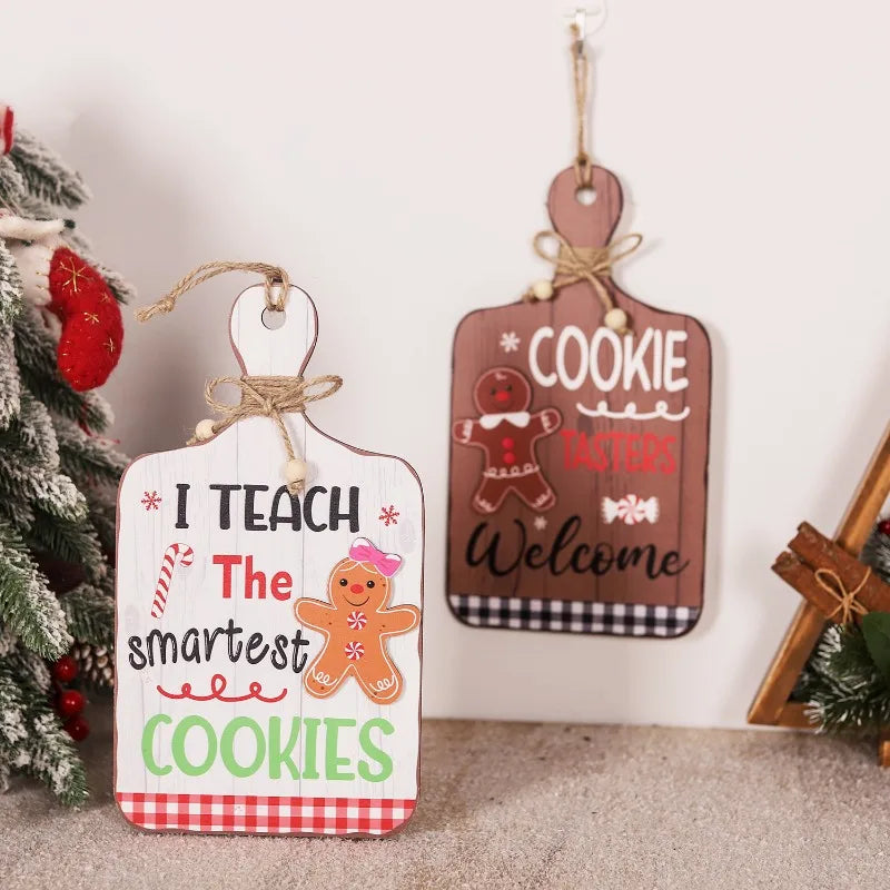 Gingerbread Man Wooden Art