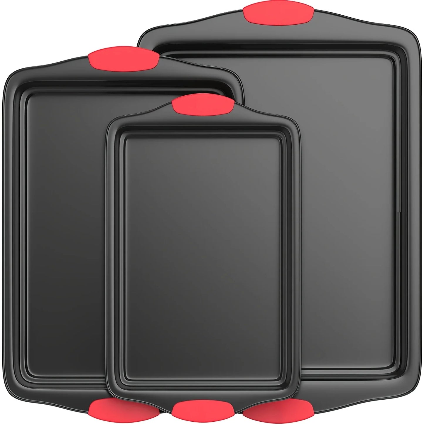 3PCS Carbon Steel Baking Trays