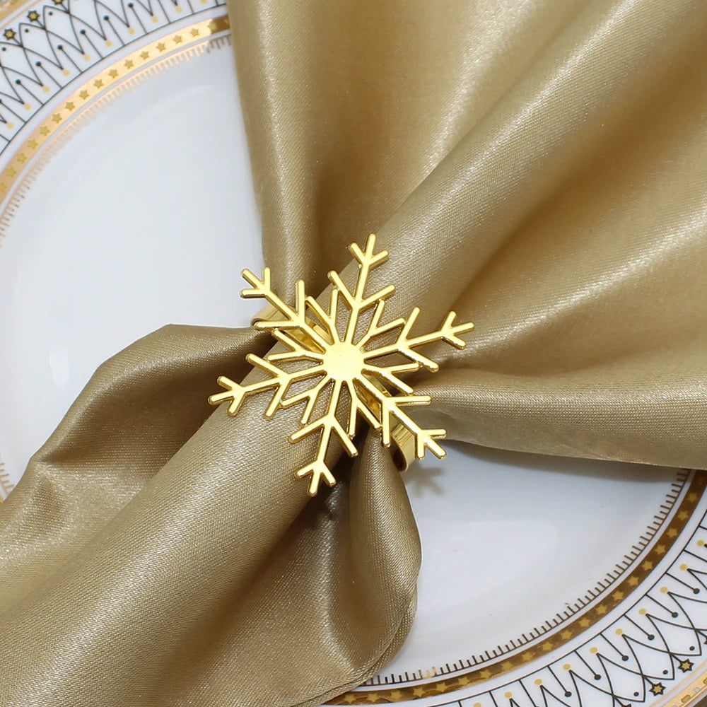 Napkin Rings- Snowflake (20Pcs)