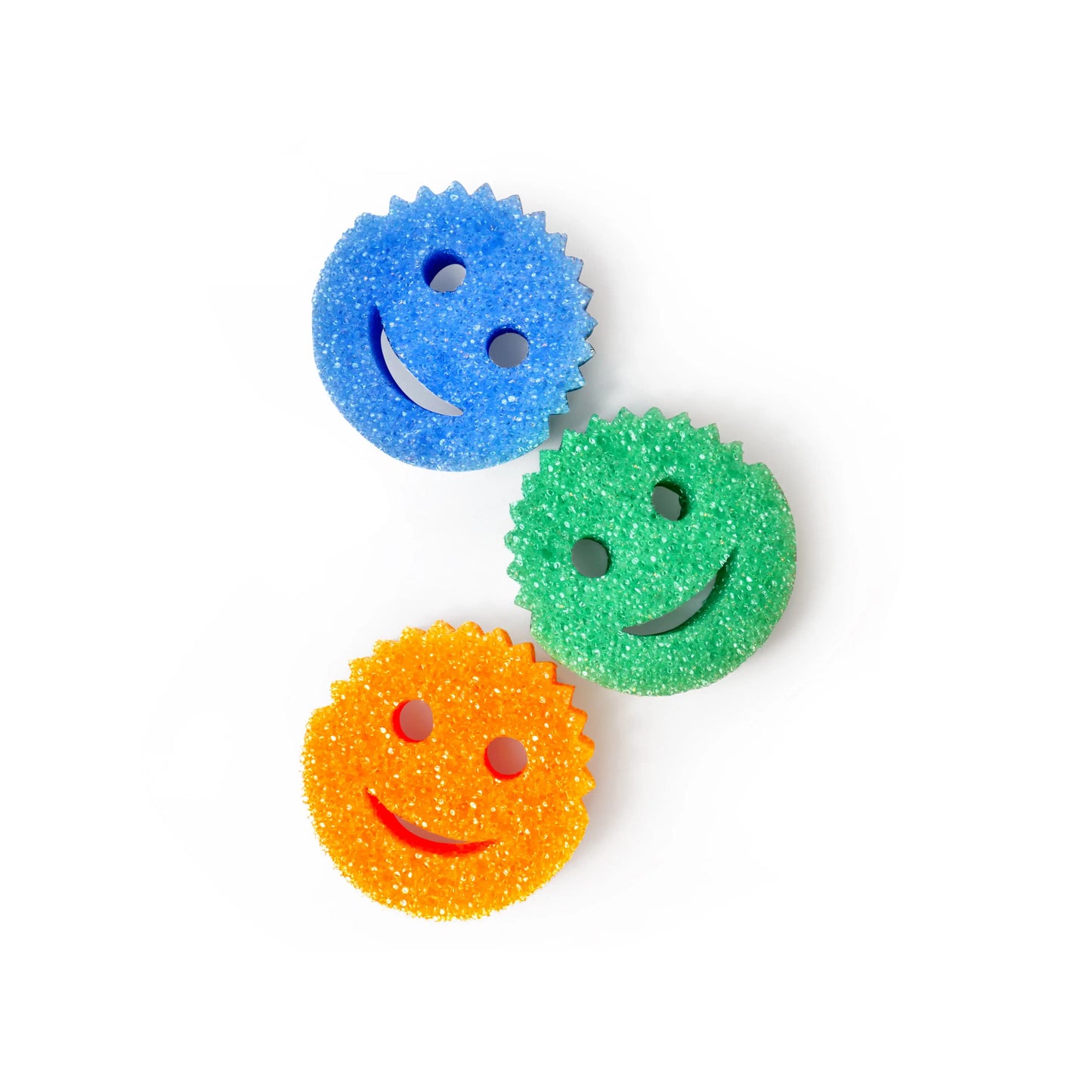 Scrub Daddy Scratch-free Sponge; 3-pack