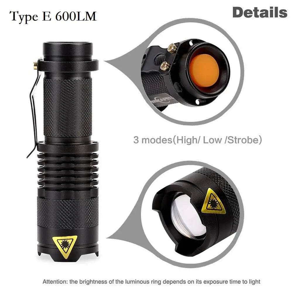 Waterproof Tactical Flashlight