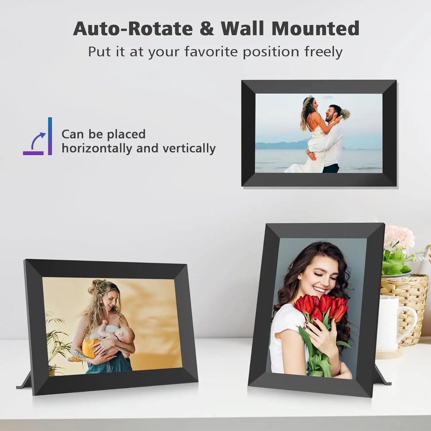 WiFi Frameo Smart Digital Photo Frame 10.1 Inch 32GB/64GB