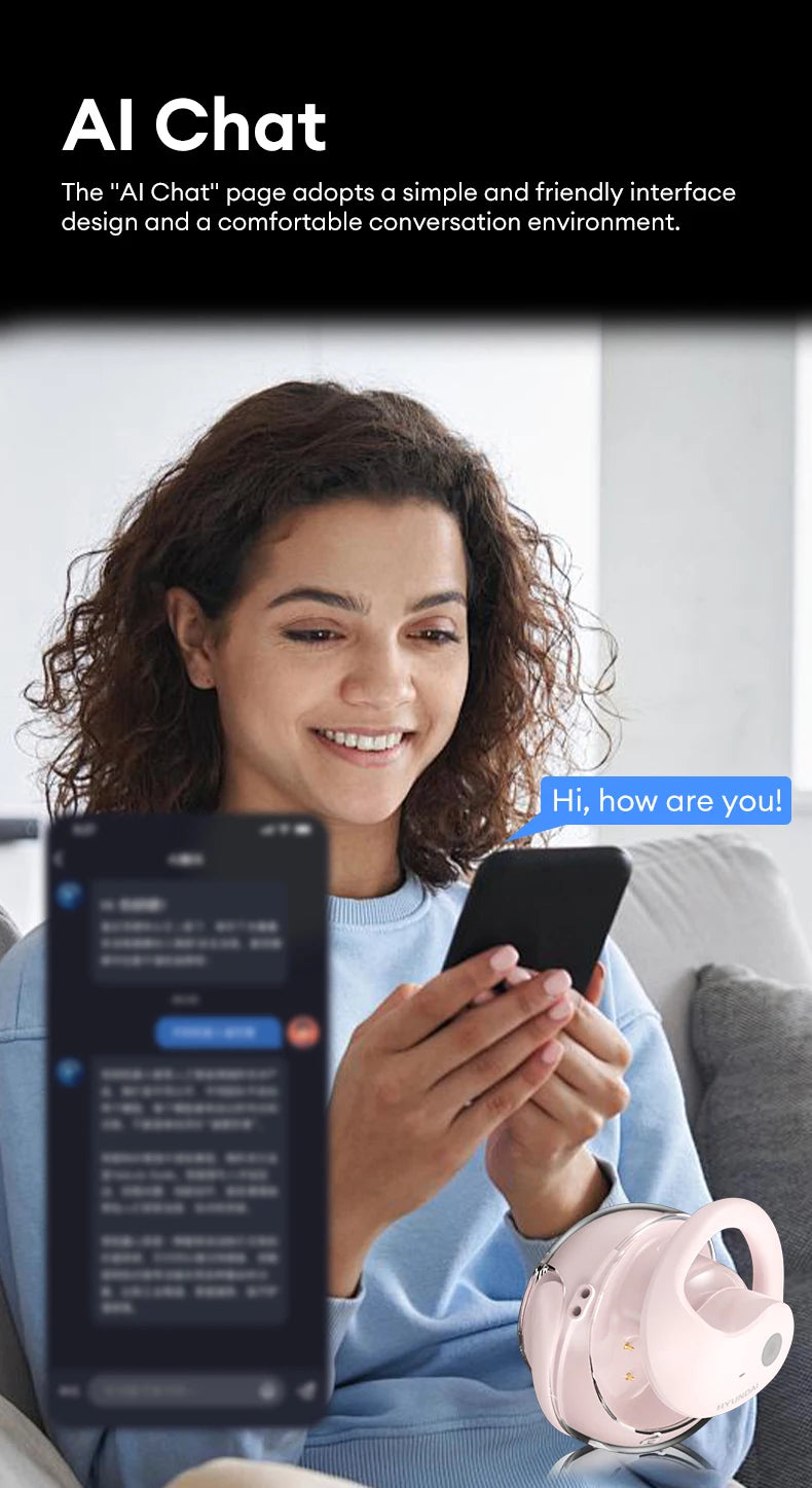 HYUNDAI AI Powered Bluetooth Language Translating Earphones