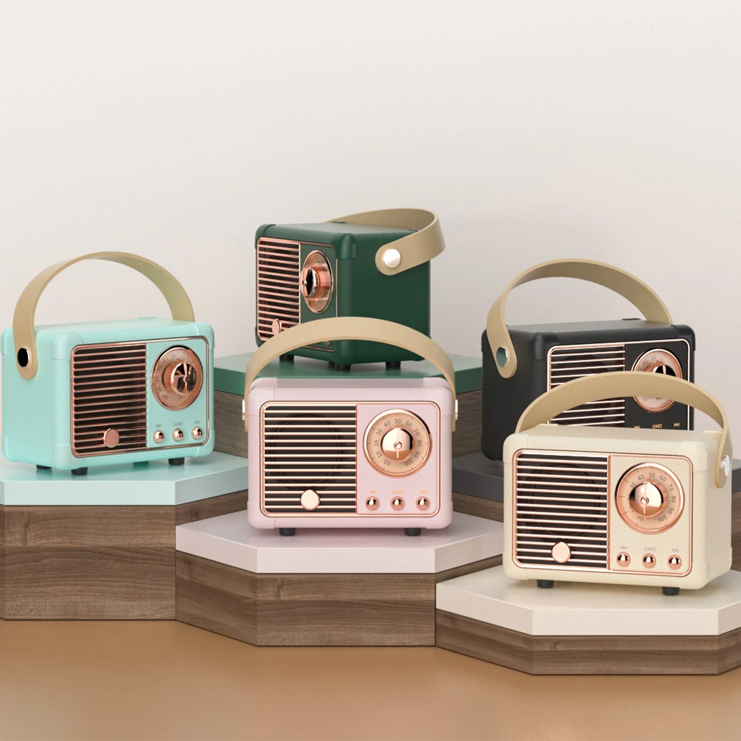 Retro Bluetooth Mini Speaker