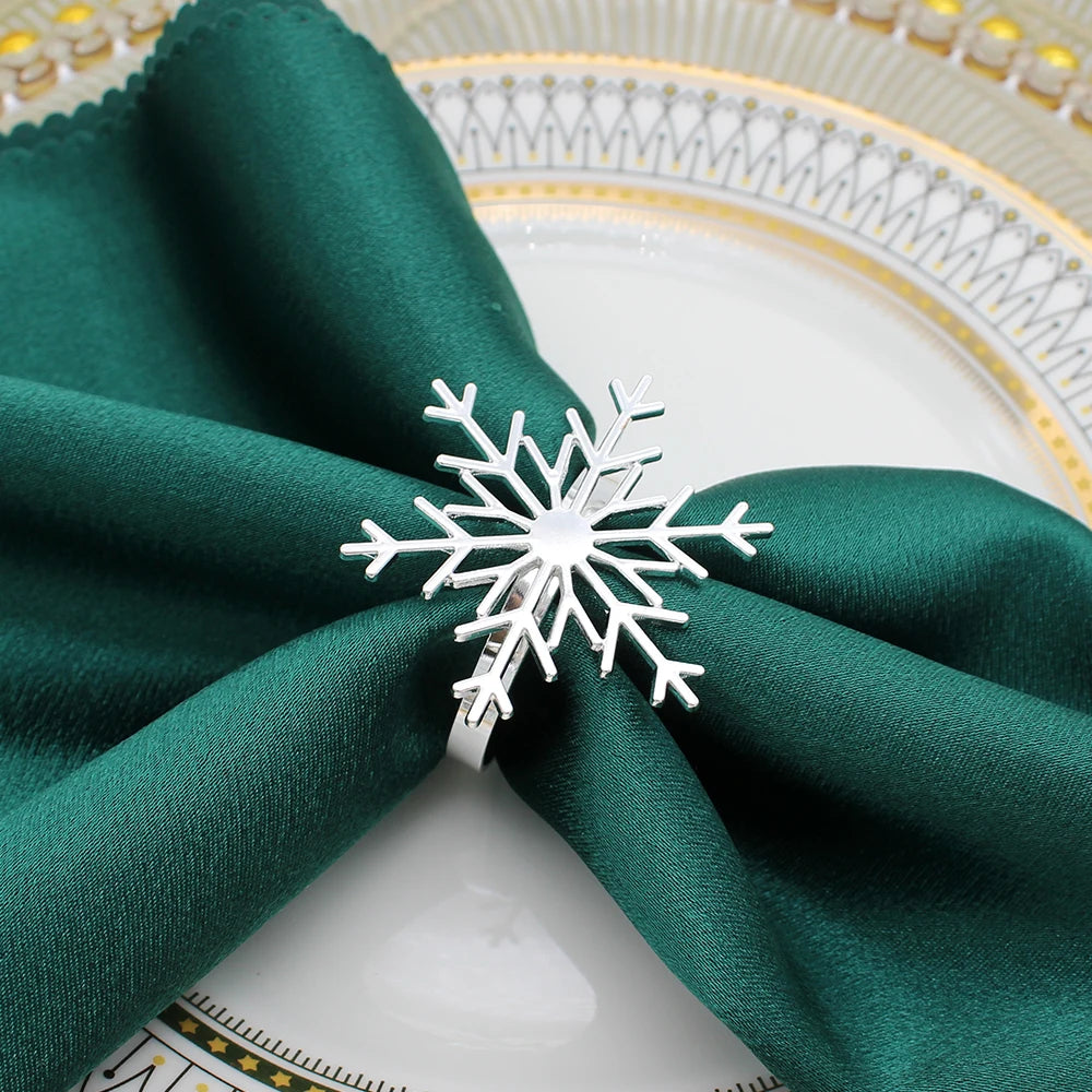 Napkin Rings- Snowflake (20Pcs)