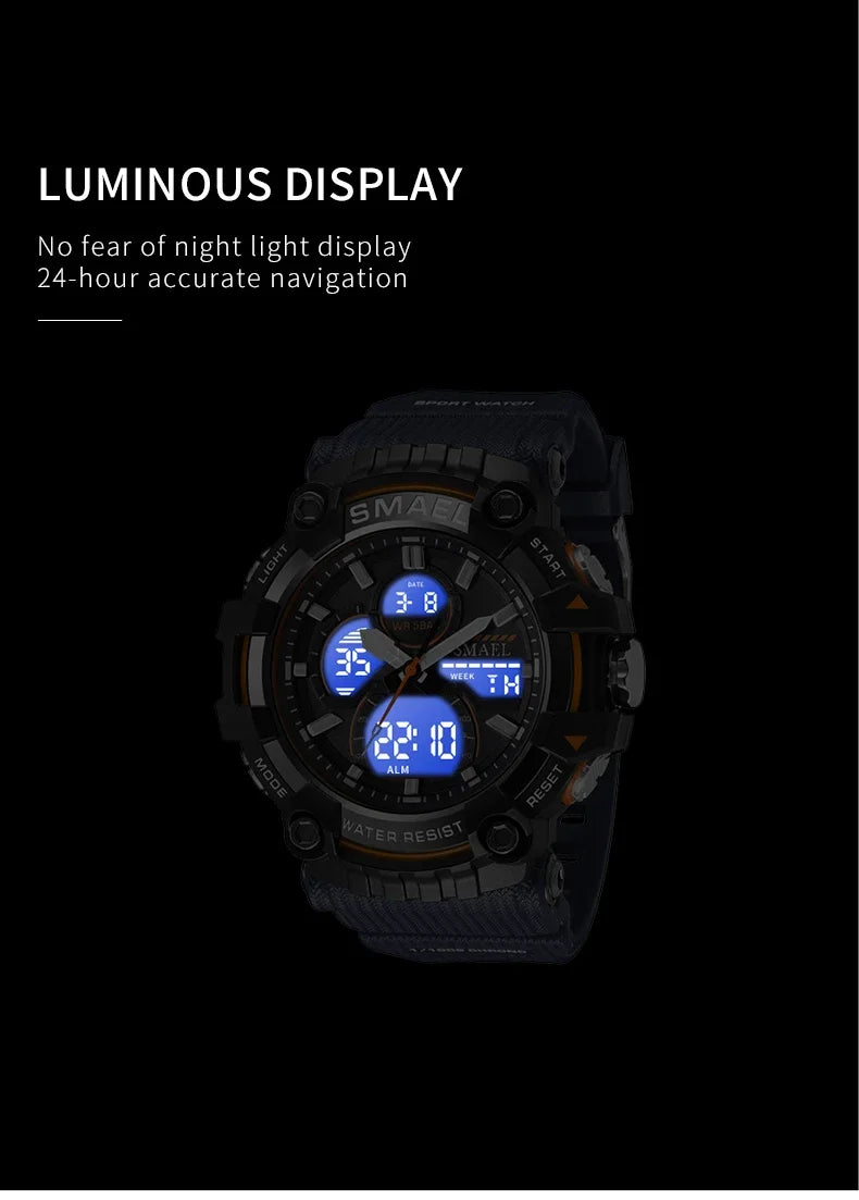 SMAEL Tactical Sports Watch