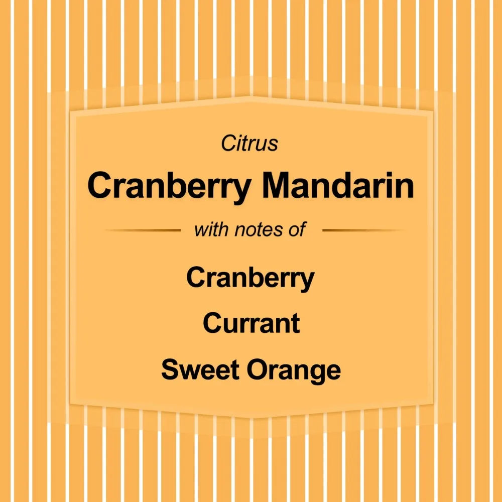 3-Wick Cranberry Scented Candle