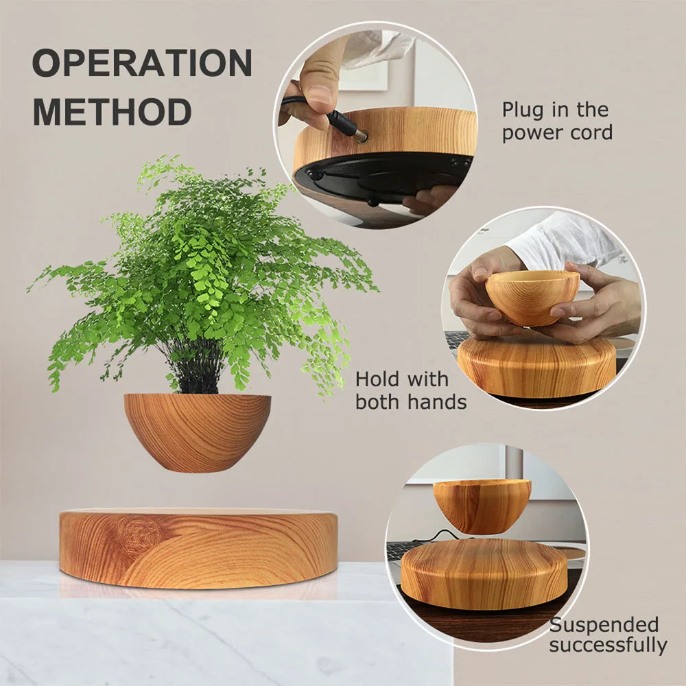 Levitating Air Bonsai Flower Pot