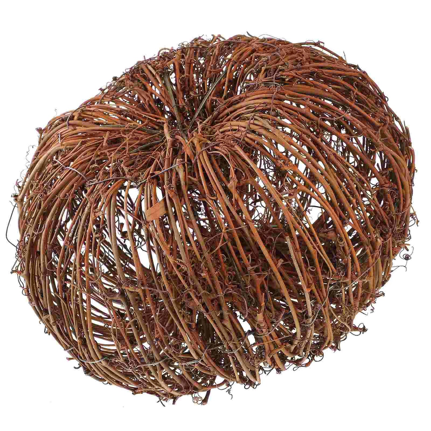 Rattan Pumpkin Decor- Large