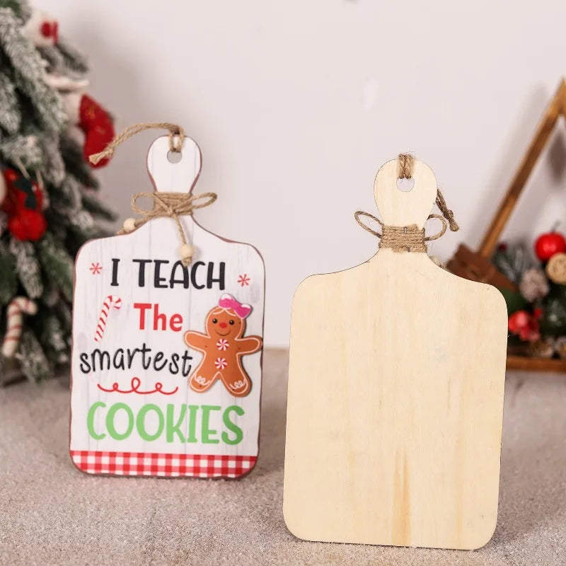 Gingerbread Man Wooden Art