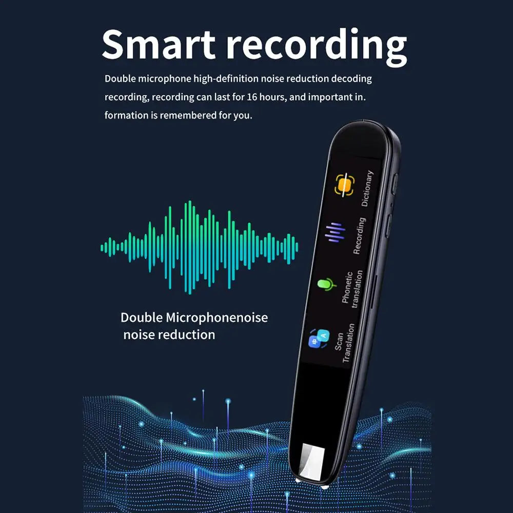 AI 123 Languages Translation Pen
