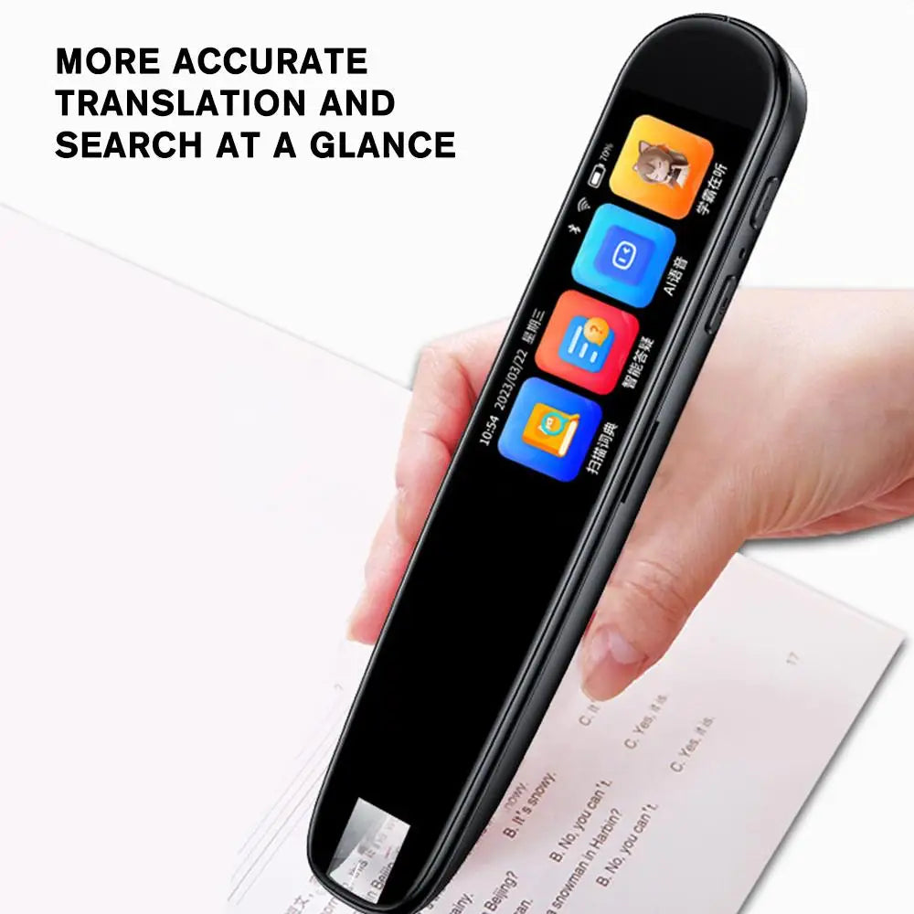 AI 123 Languages Translation Pen