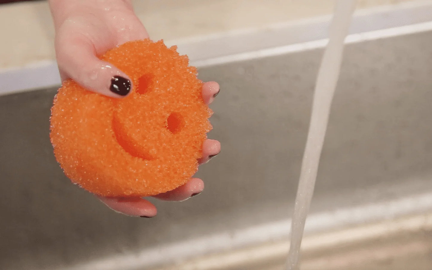 Scrub Daddy Scratch-free Sponge; 3-pack