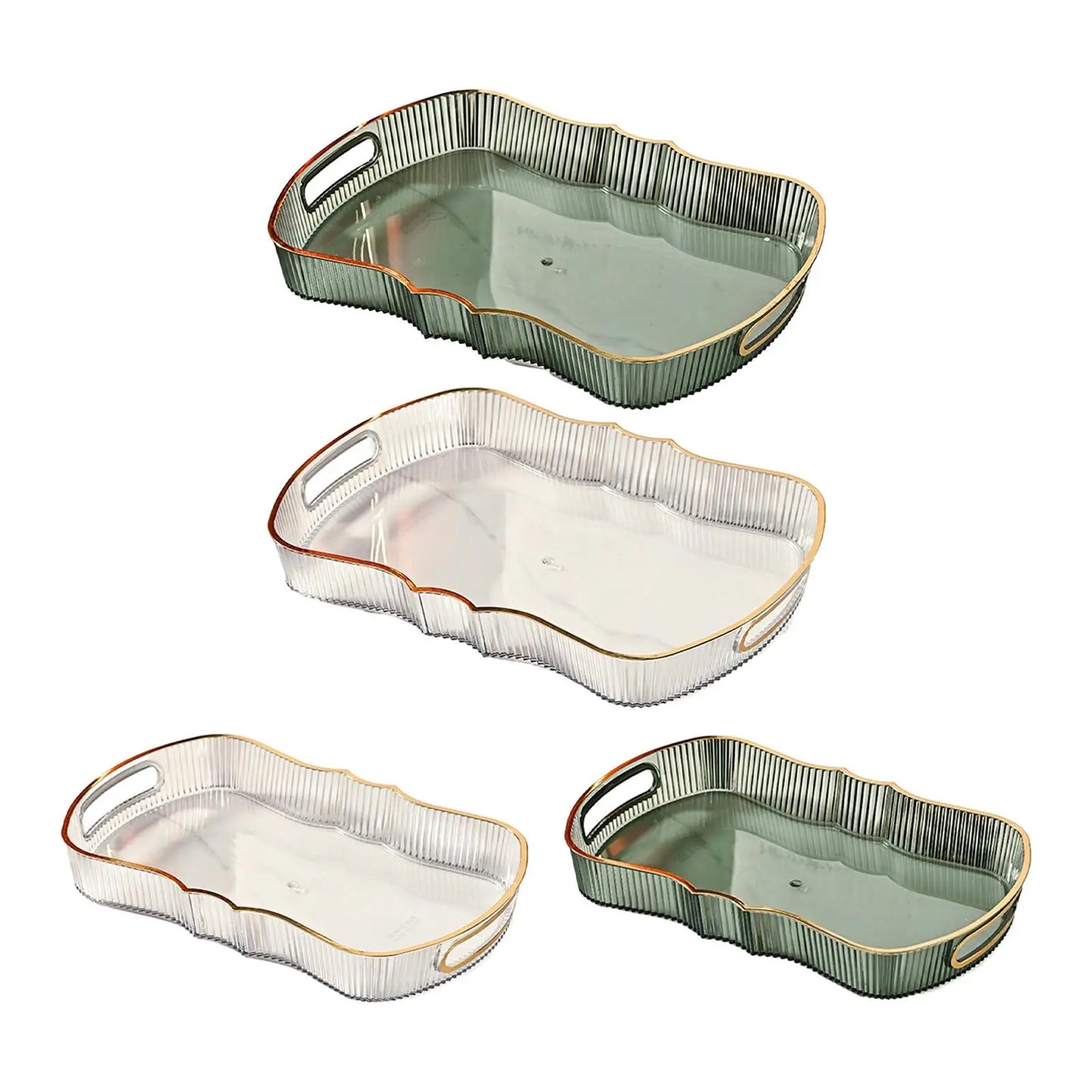 Acrylic Decorative Tray with Handle