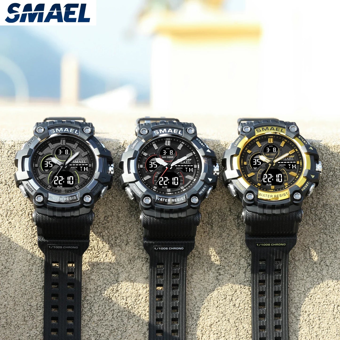 SMAEL Tactical Sports Watch