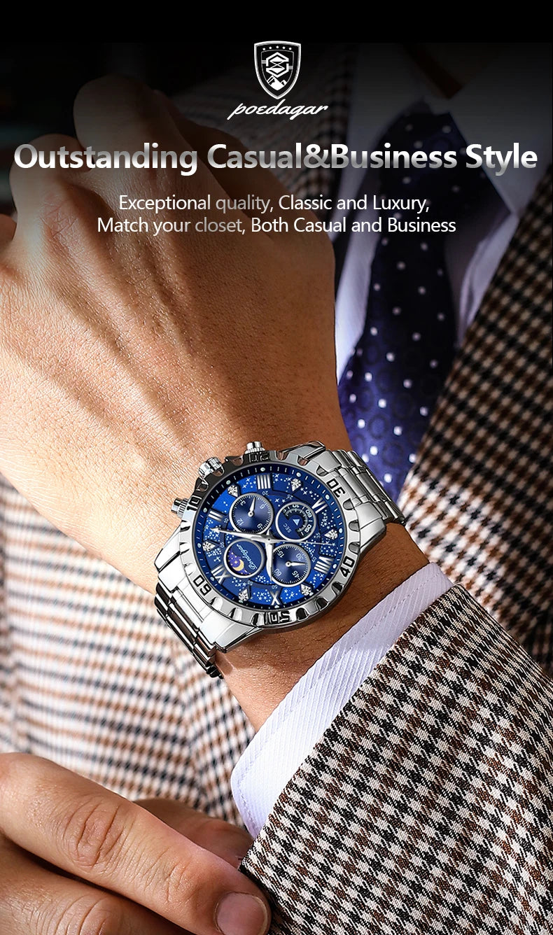 Sapphire Crystal Dial Men's Sport Watch