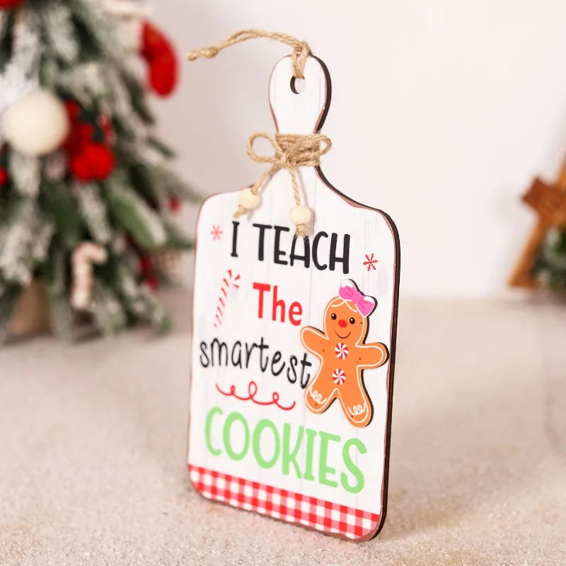 Gingerbread Man Wooden Art
