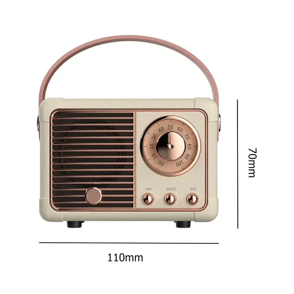 Retro Bluetooth Mini Speaker