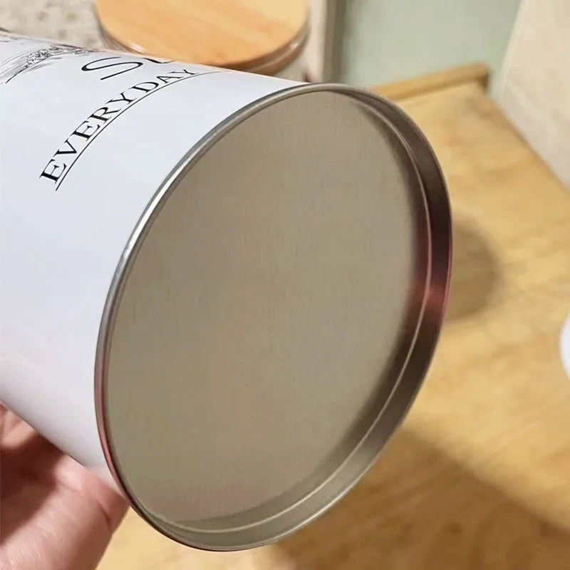 Vintage Metal Kitchen Canister