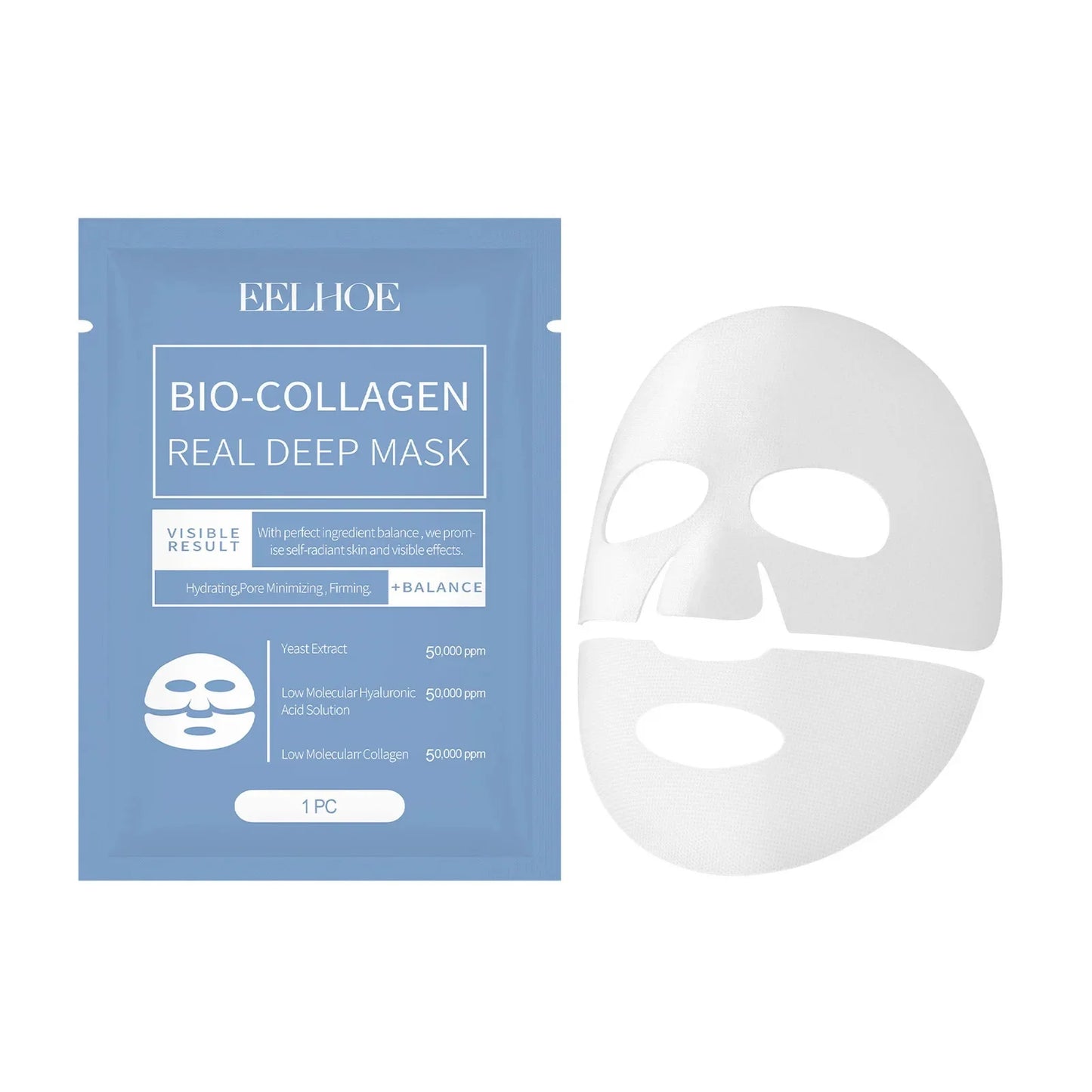 A+⭐⭐⭐⭐⭐ Viral Korean Skincare Collagen Infused Anti Wrinkle Facial Mask ⭐⭐⭐⭐⭐