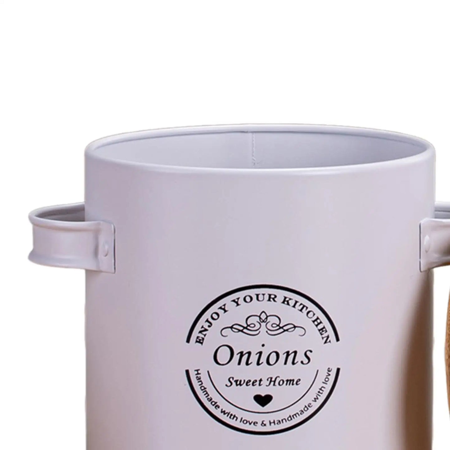 Vintage Potato Onion Bin Canister