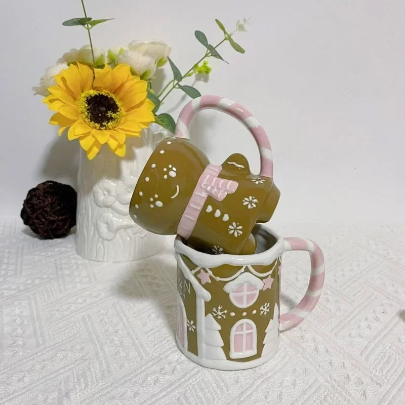 Gingerbread Man Christmas Mug