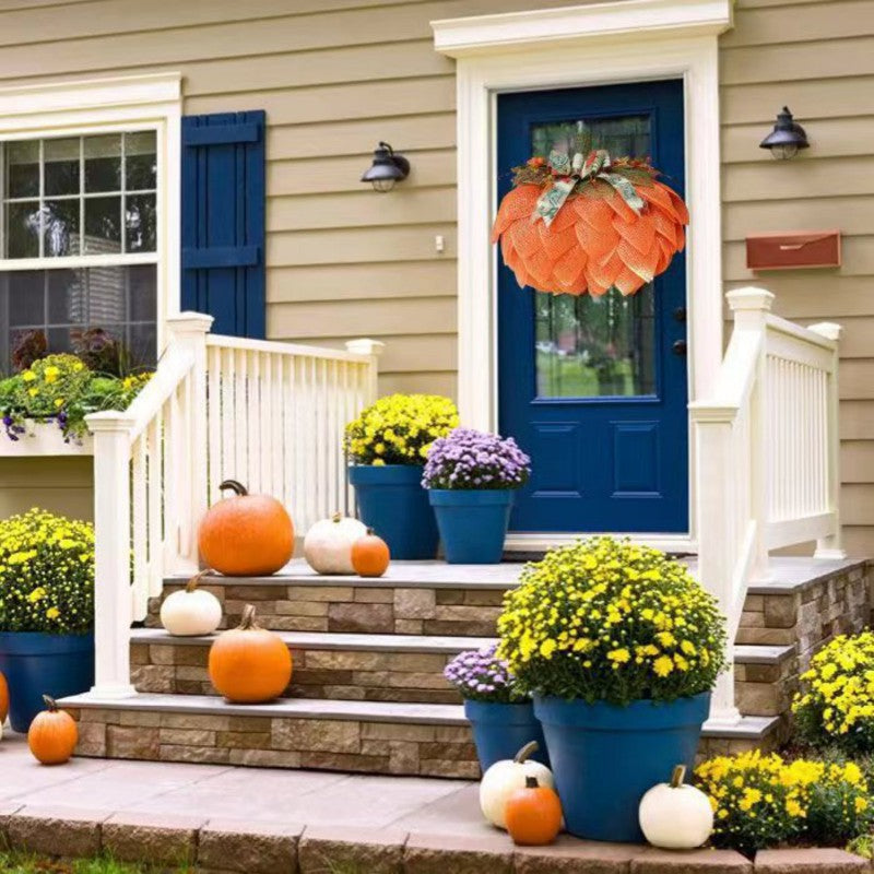 Wreath Autumn Pumpkin