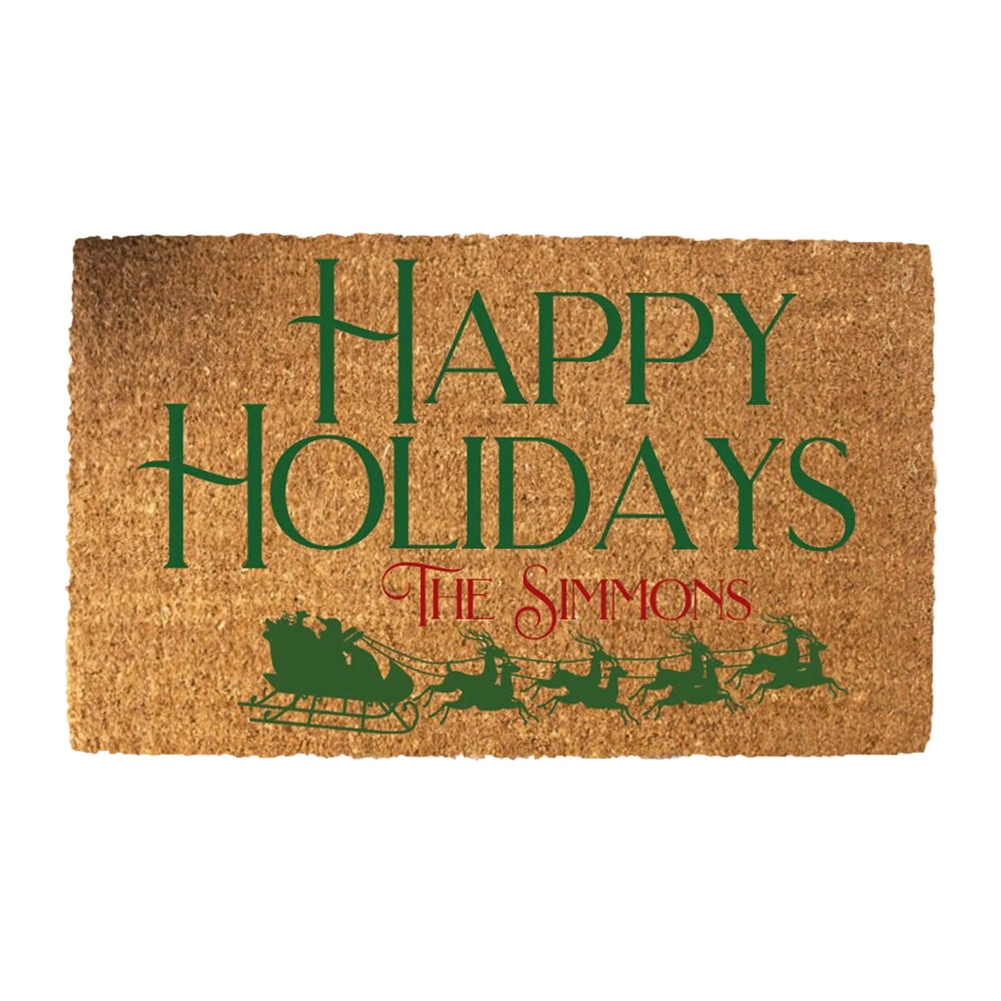 Christmas Theme Non-Slip Front Door Mat