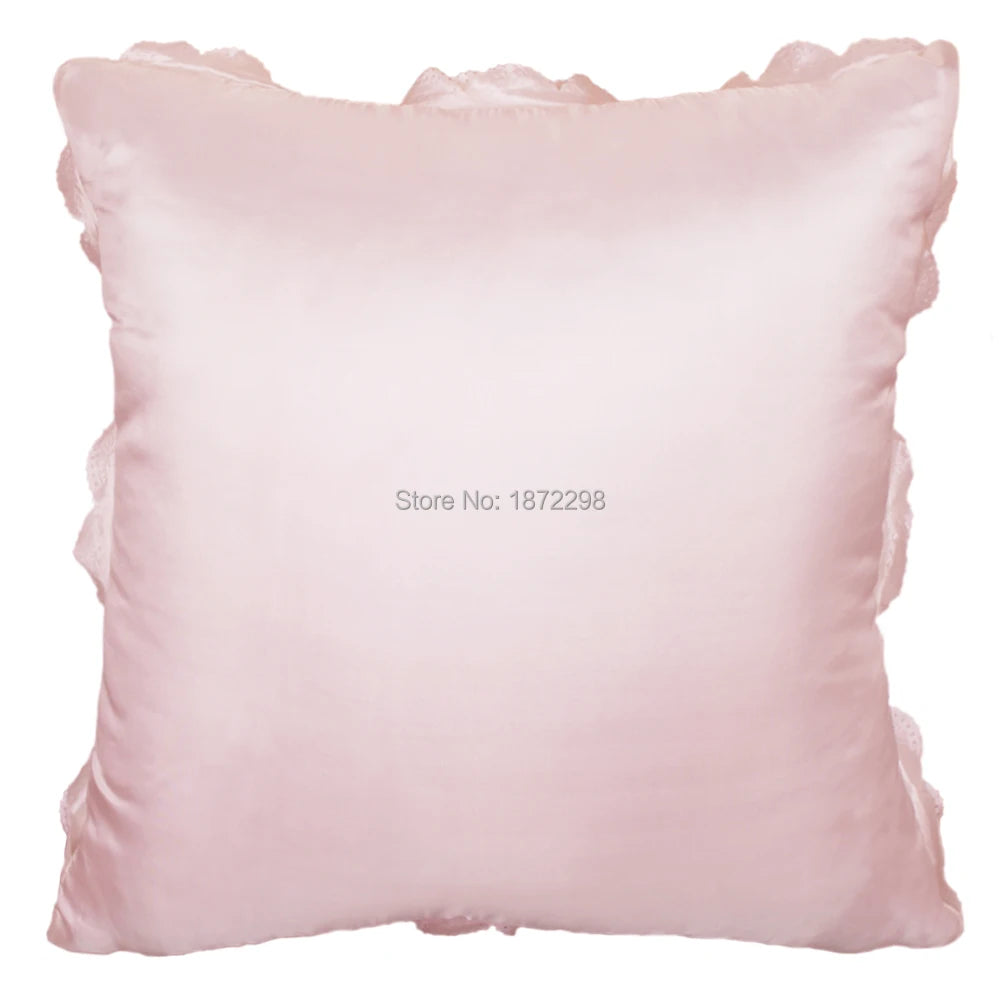 3D Rose Decorative Pillow Cover