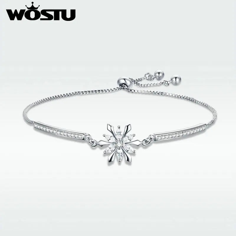 Snowflake Chain Bracelet