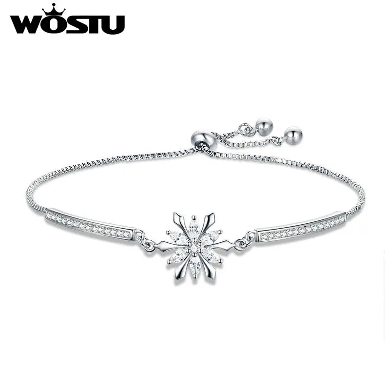 Snowflake Chain Bracelet