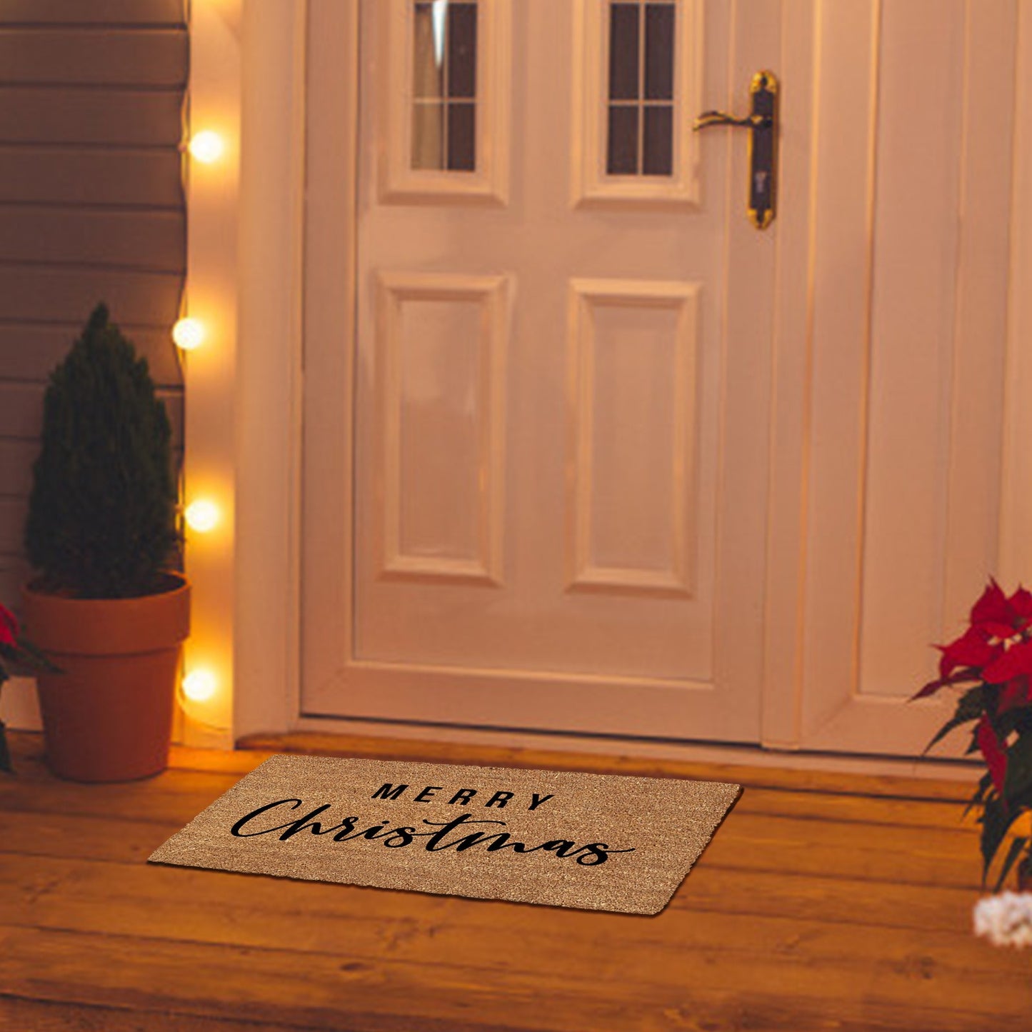 Christmas Theme Non-Slip Front Door Mat