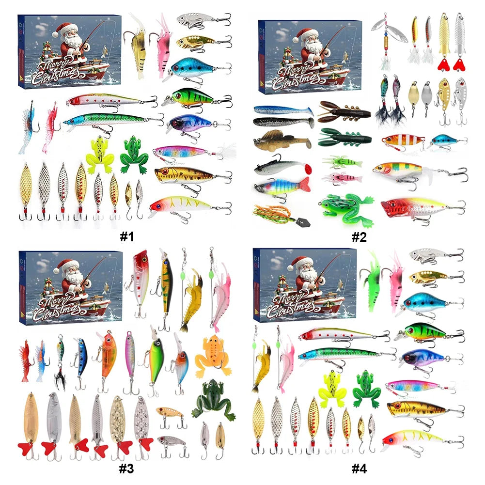 Christmas Advent Calendar- Fishing Lures