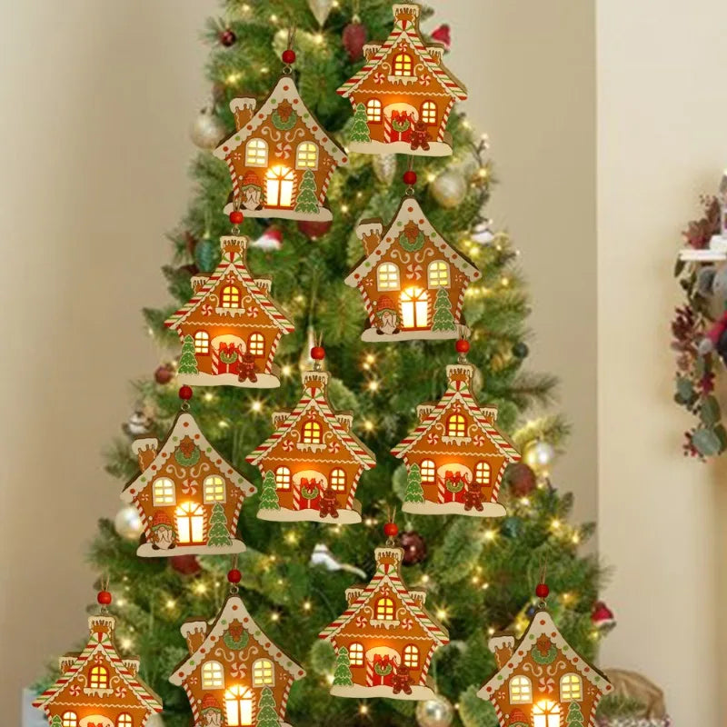 Gingerbread House Hanging Ornament