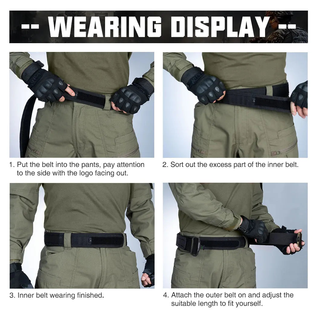 Tactical Quick Release Belt