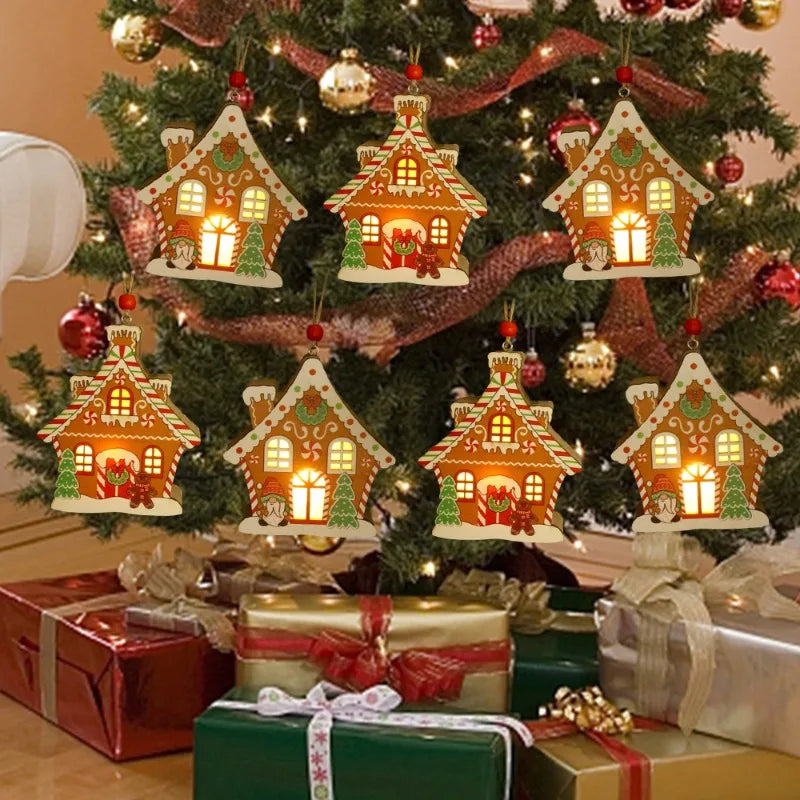 Gingerbread House Hanging Ornament