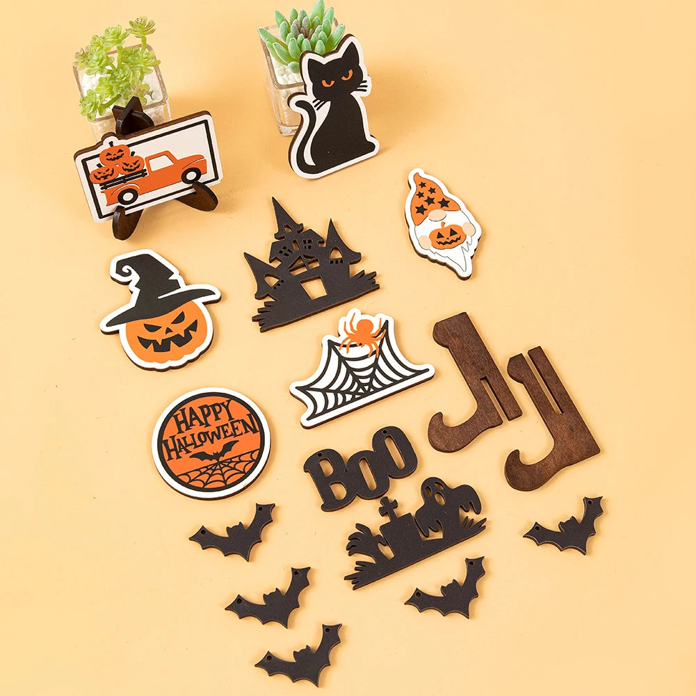 Halloween Theme Layered Tray Decorations