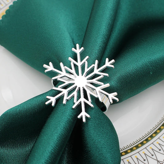 Napkin Rings- Snowflake (20Pcs)