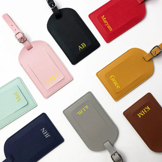 Personalized Initials Luggage Tag