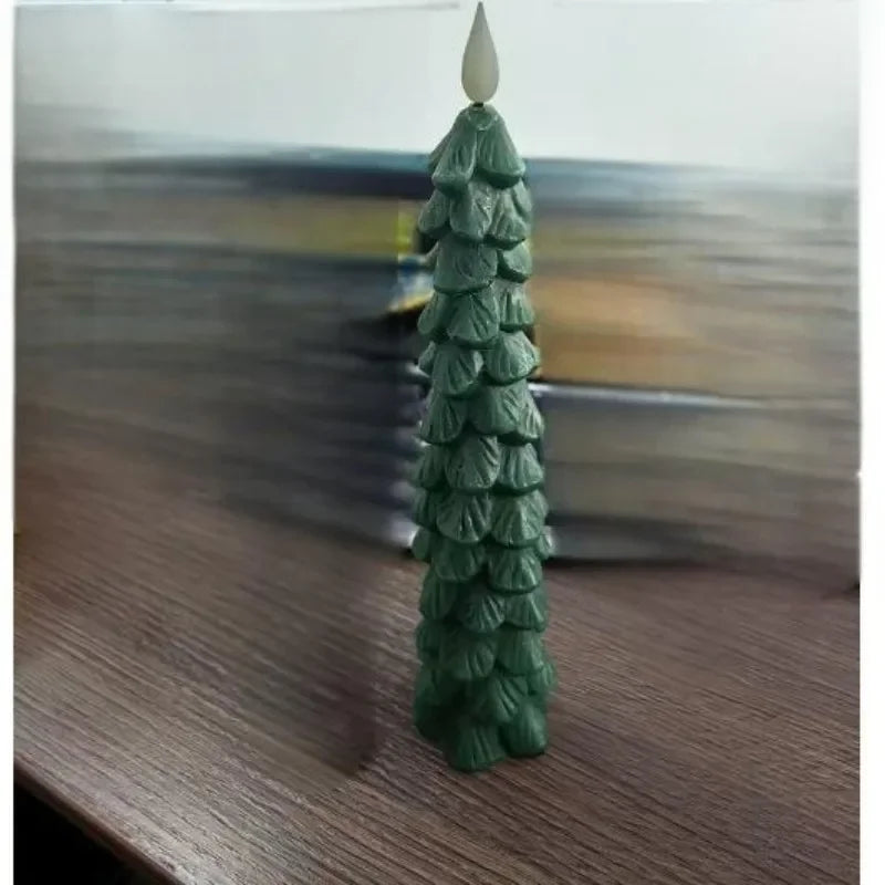 Christmas Tree LED Pinecone Candles