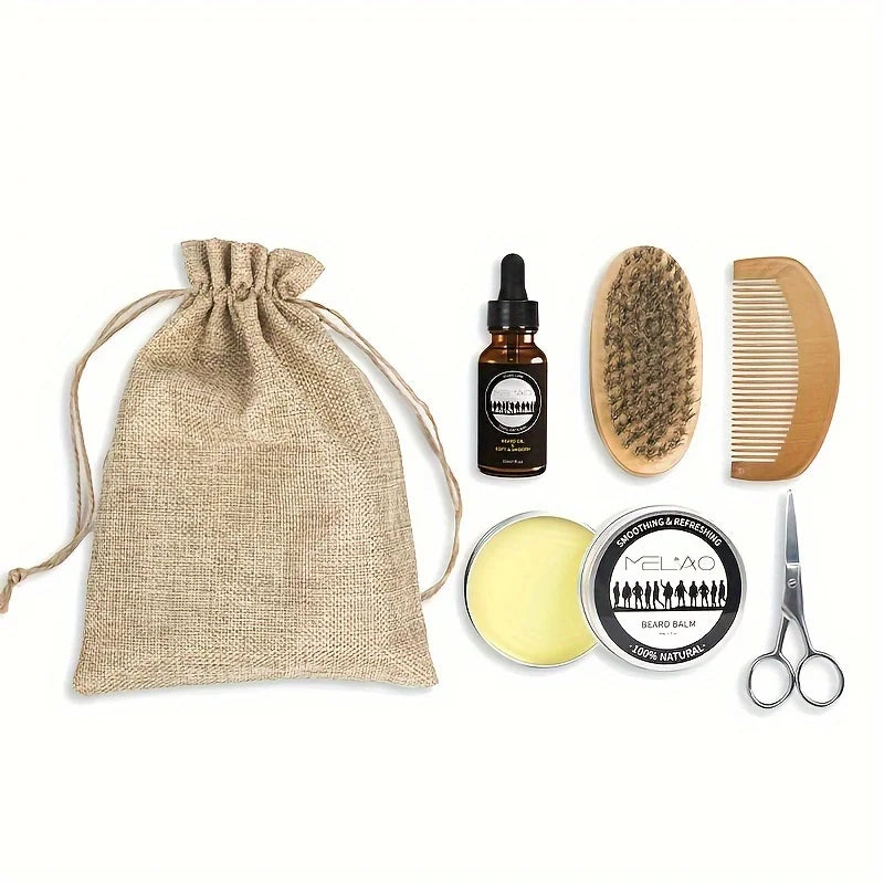 Beard Grooming & Trimming Kit for Men